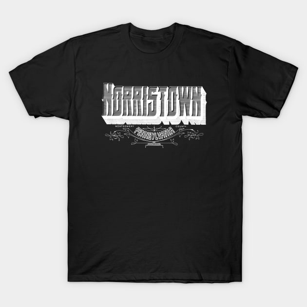 Vintage Norristown, PA T-Shirt by DonDota